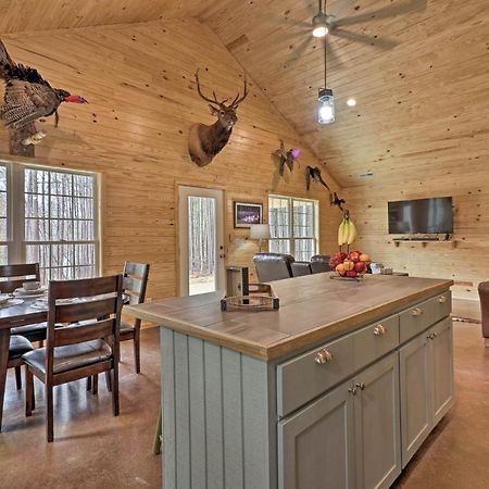 Peaceful Family Cabin On 10 Acres With Game Room! Heflin Exterior foto